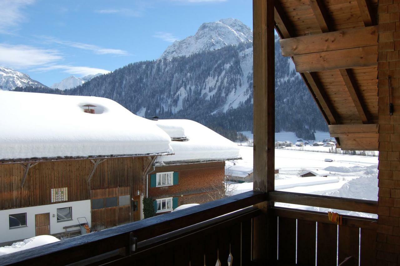 Appartements Karin Mitten im Grünen Schoppernau Exterior foto